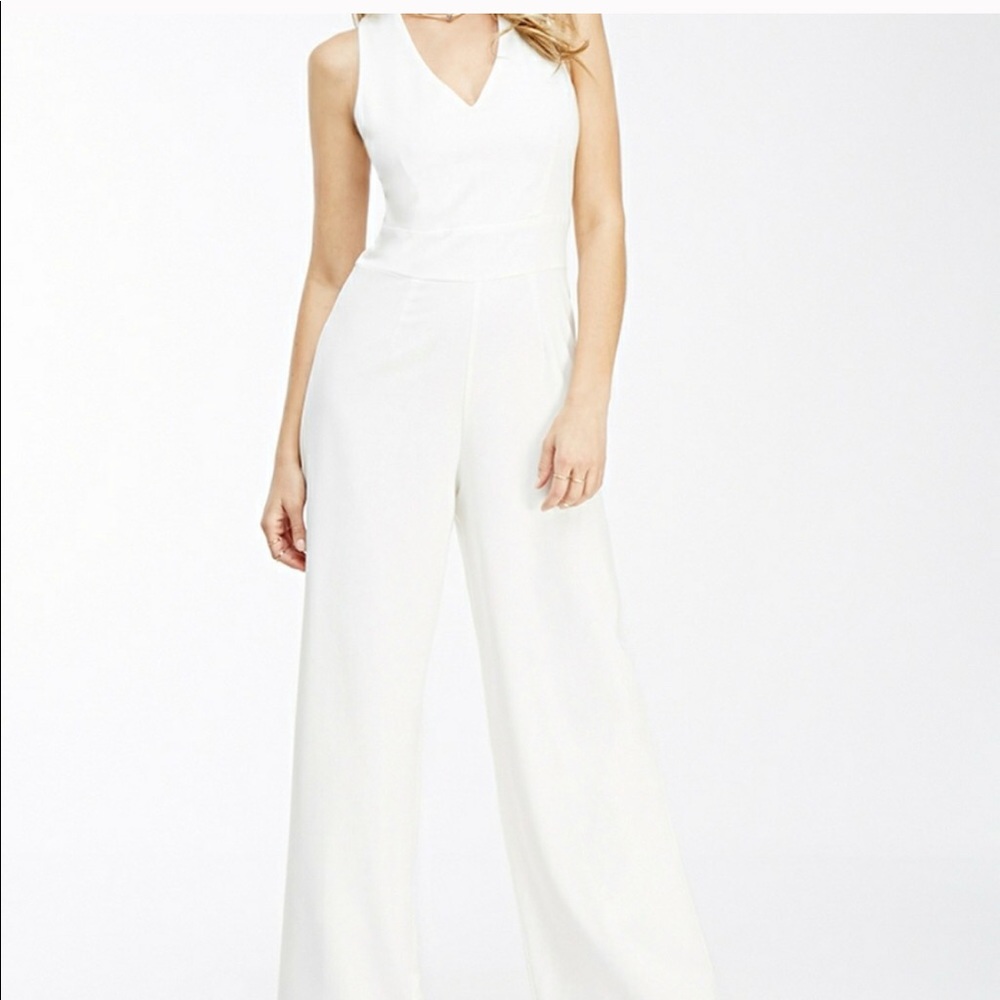 Brand New White Jumpsuit